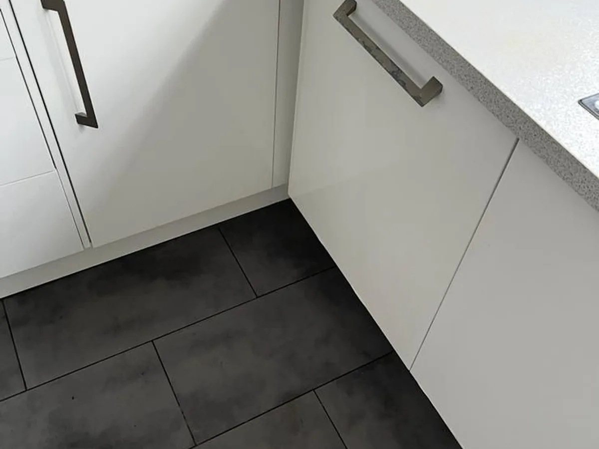 Kitchen floor after